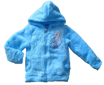 Disney Frozen Eiskönigin ELSA Teddy Jacke Fleecejacke 98 104 110 116 122 128 134