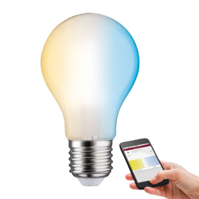 Paulmann Smart LED A60 Birne 7W =60W E27 matt 806lm CCT 2200-6500 dimmbar ZigBee