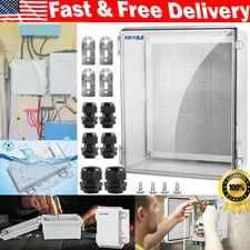 Waterproof Dustproof Outdoor Project ABS Plastic Junction Box Enclosure Case New