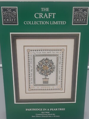 Deck the Halls! Open Cross Stitch Kit (79830, Partridge in a Pear Tree)