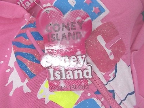 Felpa rosa bambina Coney Island 2 pezzi taglia 12 mesi - 24 mesi - Foto 7 di 13