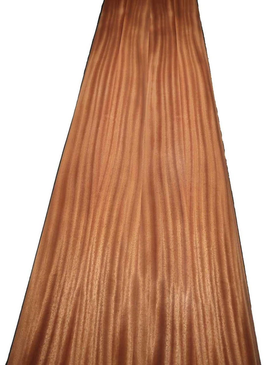 Chapa de madera de caoba madera noble Sapeli S 250x61-64 cm MADERA CHAPA ANCHA