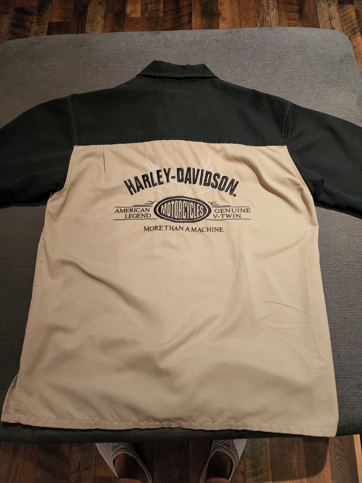 Haut Femme Harley-Davidson - Taille L - Occasion Très Bon état - Manches Courtes à Snaps