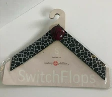 NEW Lindsay Phillips SwitchFlops Interchangeable Straps Size S 5-6 Monique