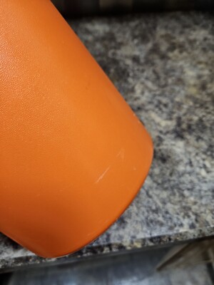 Vintage Tupperware #1416-2 Large Orange Pitcher NO LID | eBay