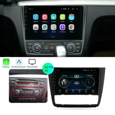 9" Android 10.1 Auto Radio GPS Nav Carplay Für 2004-2011 BMW 1er E81 E82 E87 E88 - Bild 1 von 4
