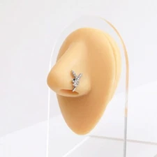 Playboy Bunny Style Nose Ring Clip Clip On Non Piercing Jewelry Fashion 
