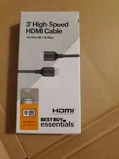 Best Buy essentials- 3' 4K Ultra HD HDMI Cable - Black