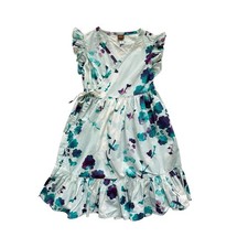 Tea Collection Australia Mala Floral Wrap Dress Size 6