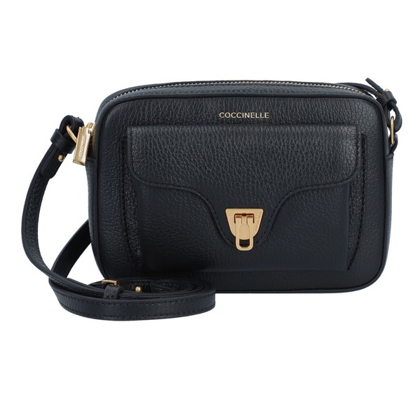 Coccinelle Beat Soft Mini Bag UmhäNgetasche Leder 18Cm #COC-E1MF6550401 (Noir)-image