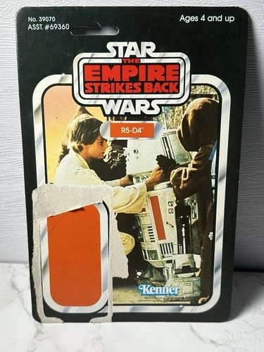 Star Wars Vintage R5-D4 41 Back-D Card 41-D Empire Strikes back ESB