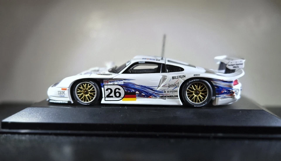 1/43 MINICHAMPS LOT OF 3. NEW IN BOX! 911 GT1, 1994 911 SUPER CUP AND MELKUS RS - Image 4 of 4