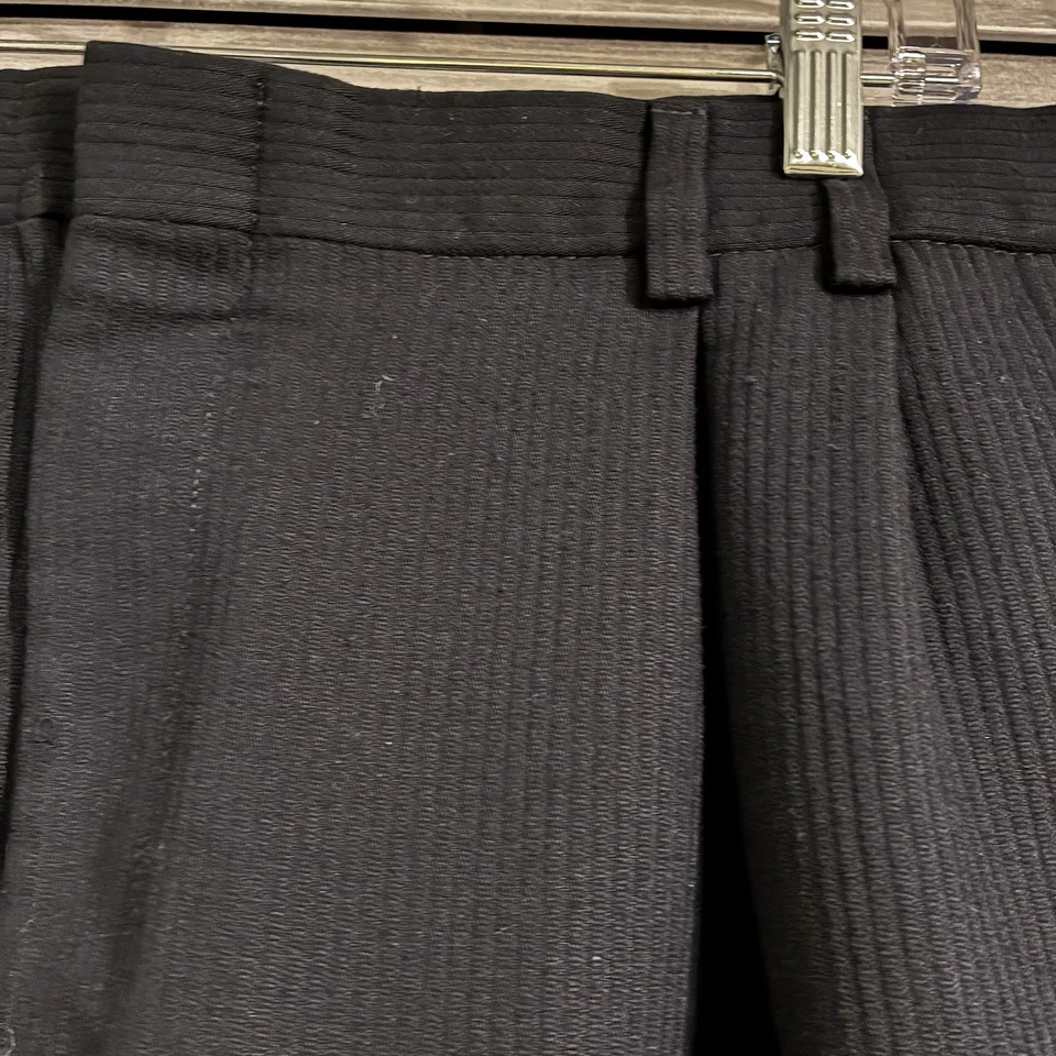 Alexander Lloyd Natural Hombre 42x32” Azul Marino Poliéster/Rayón/Pantalón de Vestir con Puños 21 Foto 2 de 4