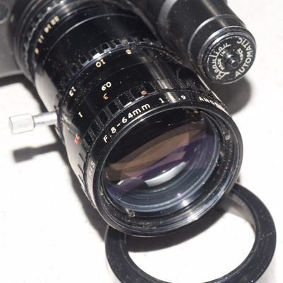Beaulieu S2008 Super8MM camera with P. Angenieux 8-64mm 1.9 Lens