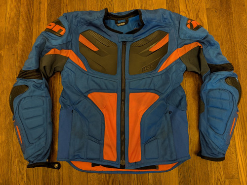 Icon Overlord Resistance Motorcycle Jacket D30 Armored - Medium