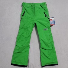 Helly Hansen Jr Legendary Snow Pant Youth 14/ 164 Green Ski Snowboard Recco