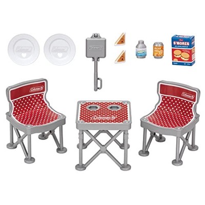 Takara Tomy Licca-chan LF-09 Campingstuhl und Tisch Set Coleman Collaboration