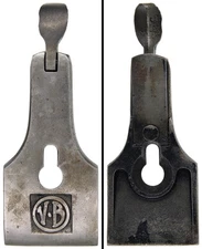 Orig. Lever Cap for V. & B. Uncle Sam 704 Plane - Cast w/ Logo - mjdtoolparts