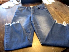 NWT Nicole Miller New York Women's SOHO High-Rise Slim Straight Jeans Sz: 12