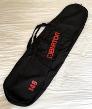 Vintage Burton 146 Black Red Snowboard Bag Sleeve
