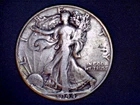1944  Liberty Walking Half,  Circulated Ave, .3617 Oz Silver (US-8841)