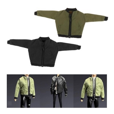 1/12 Figur Puppenkleidung lässig robust Mode Mini Jacken Kostüm für 6 Zoll
