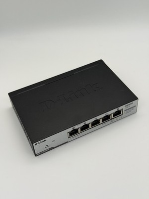 D-Link DGS-1100-05PD 5-Port Gigabit PoE-powered PoE Switch ohne GND Schraube