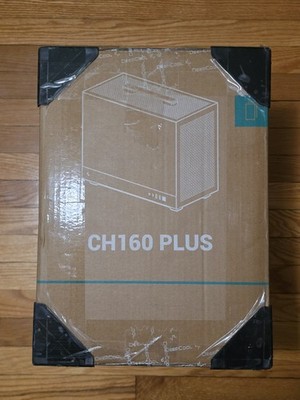 Deepcool Ch160 Plus Black Small Form Factor (SFF) PC Case / Micro ATX Case