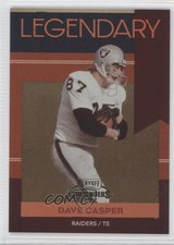 2007 Playoff Contenders Legendary Contenders 577/1000 Dave Casper #LC-7 HOF 1c6