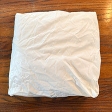EUC Twin Fitted Reusable Waterproof Mattress Pad, Deep Pockets. White