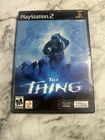 The Thing Sony PlayStation 2 PS2 Original Game - CIB Disc, Manual, Case Reg Card