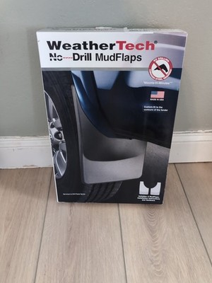 Weather Tech No-Drill Mudflaps (GMC Terrain 2018 2019 2020 2021 2022 2023, New)