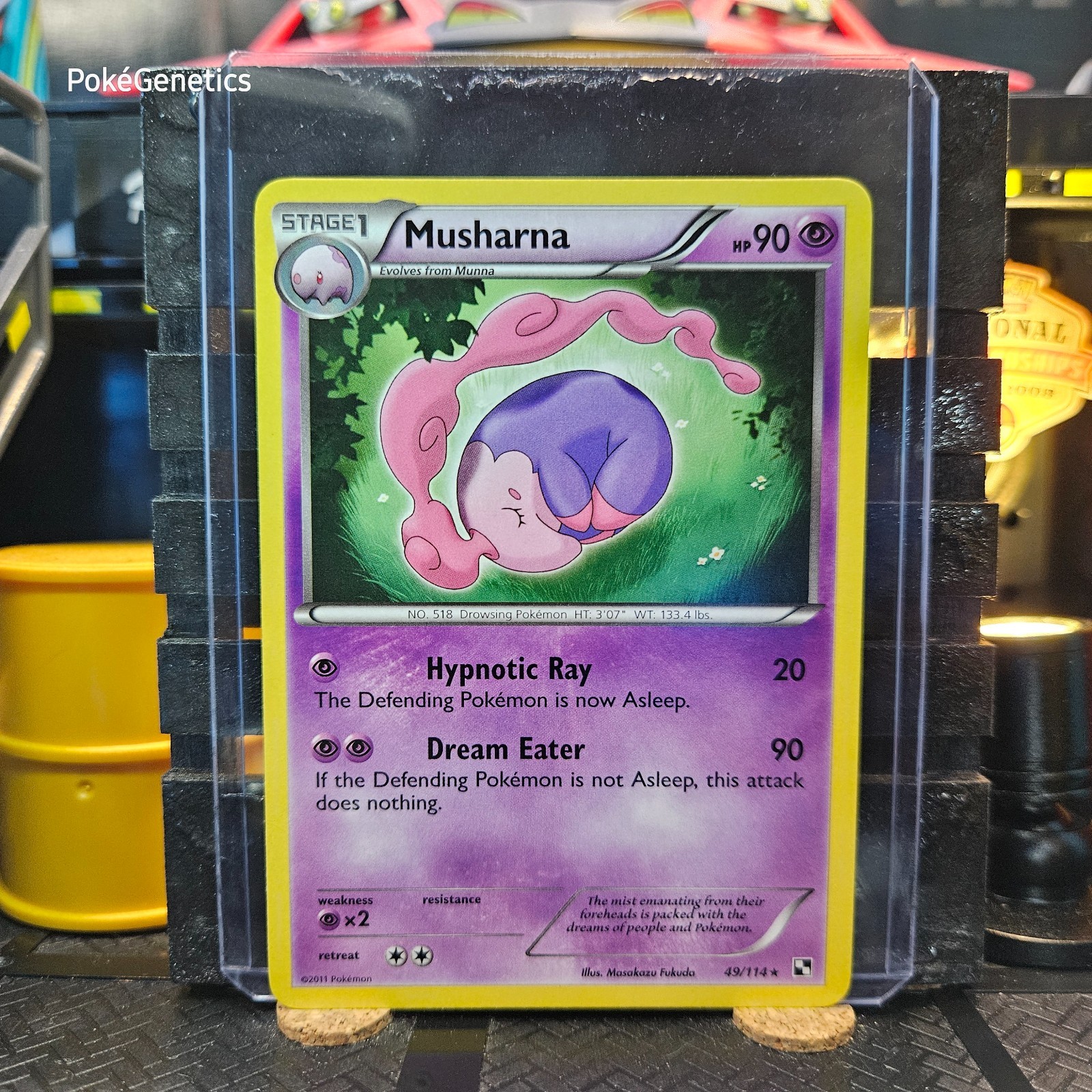 Musharna Black & White Pokémon TCG 49/114 Rare