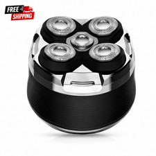 Men  s Bald Head Electric Shaver 5D Magnetic Razor Wet Dry Waterproof Cordless US