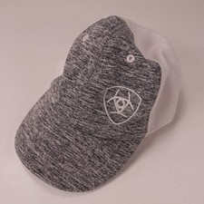 Ariat Boys Hat Infant Gray White Mesh Performance Cap