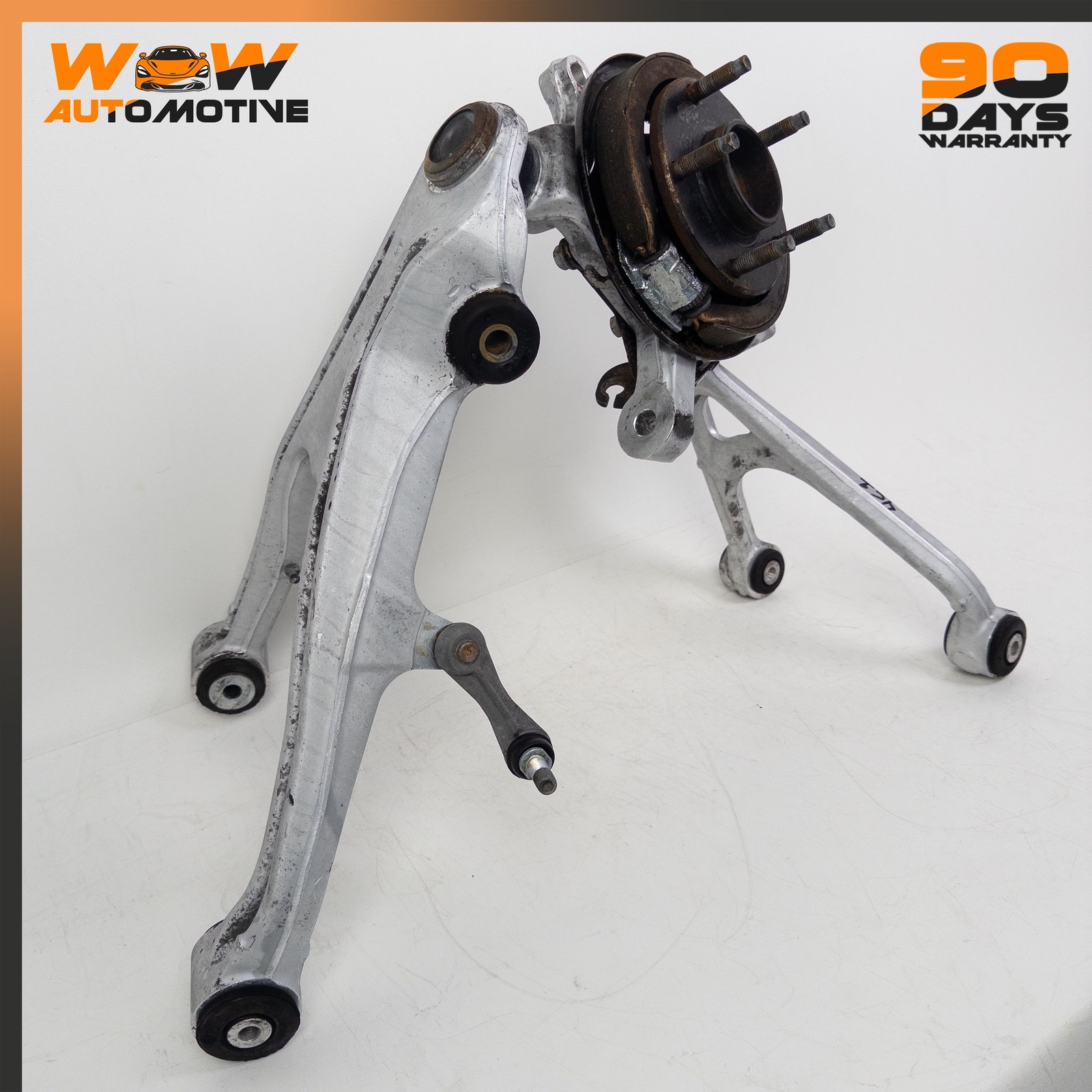 04-13 CHEVROLET CORVETTE C6 XLR REAR LEFT DRIVER SIDE KNUCKLE CONTROL ARM SET OE