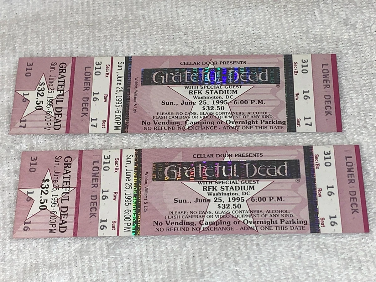 Original Grateful Dead Concert Memorabilia for sale | eBay