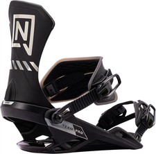 Nitro Team Pro Snowboard Bindings Medium US Men's 7-10.5 Ultra Black New 2027