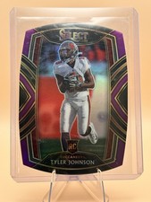 Tyler Johnson 2020 Select Purple Die Cut Prizm Rookie Club Level Bucs #285