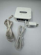 SONOS Bridge with power adapter and ethernet cable model: BRIDGE Tested Working