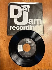 L.L. Cool J  I'm Bad Get Down Vinyl Record  Def Jam Records 7" 45rpm VG+ TESTED