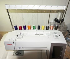 Janome Memory Craft 550E/500E embroidery machine thread organizer- Version 2.0
