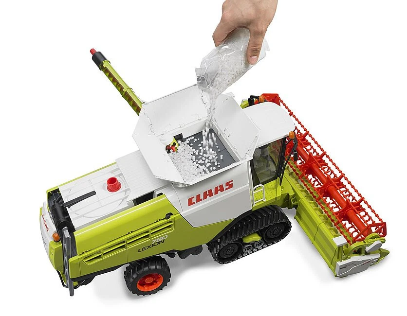 Bruder 02119 Claas Lexion 780 Terra Tra - Giocattolo -Scala 1:16 60× 47x 23,5 cm - Immagine 4 di 4