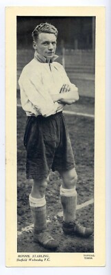 (Jg6267) TOPICAL TIMES,FOOTBALLERS,RONNIE STARLING SHEFFIELD WED F.C,1934,#