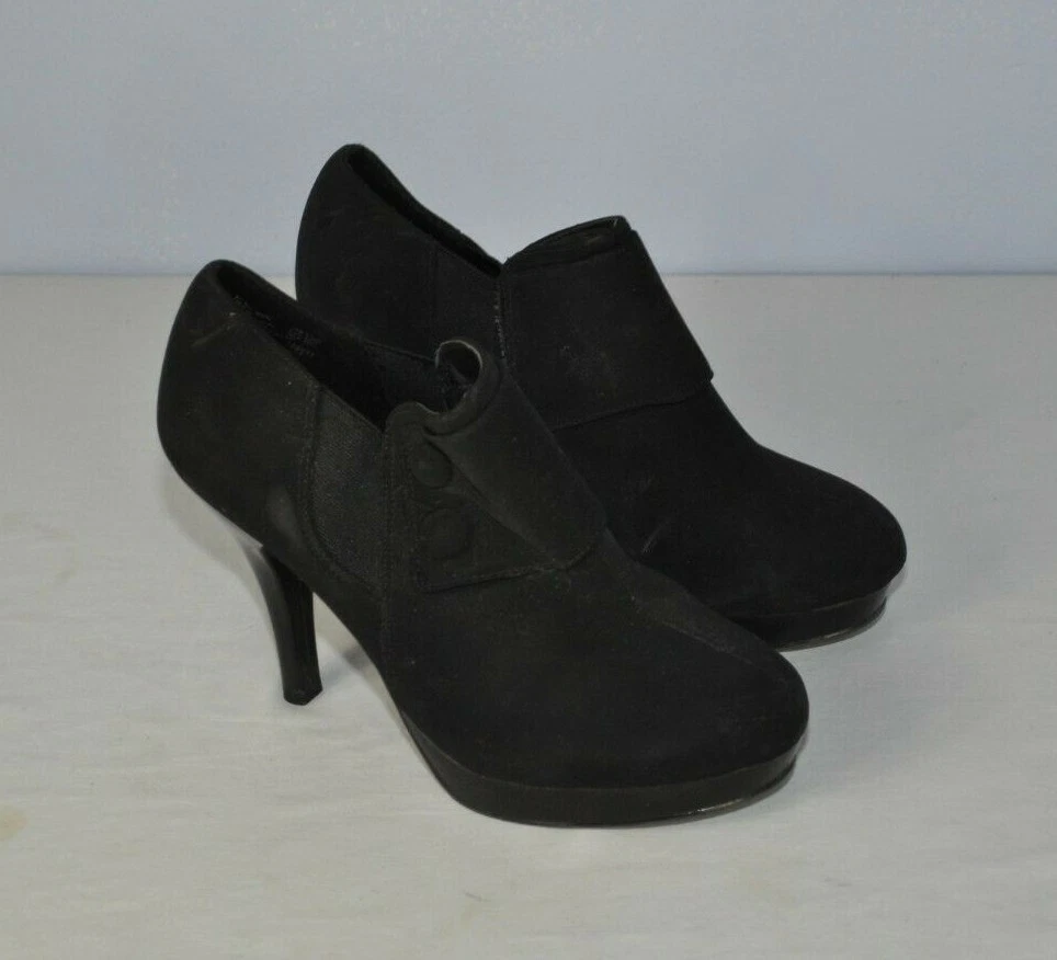 Fioni Women s Black Mary Jane High Heels Dress Shoes Size 8.5 US