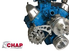 New 351w Ford Alternator Bracket V-belt Mid Mount Sbf Windsor Alt Billet New 351w Ford Alternator Bracket V-belt Mid Mount Sbf Windsor Alt Billet