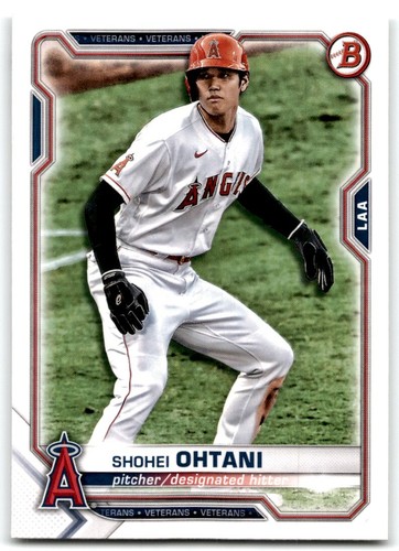 2021 BOWMAN SHOHEI OHTANI LOS ANGELES ANGELS #85