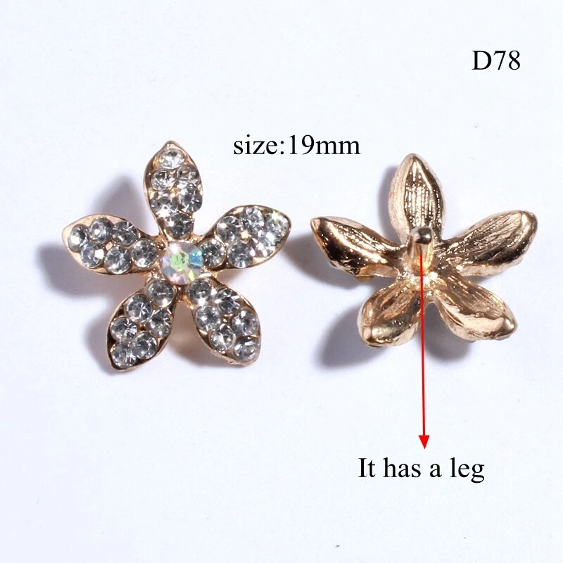 20PCS 19MM New Acrylic Rhinestones Decorative Buttons For Crystal Button - Image 3 of 3