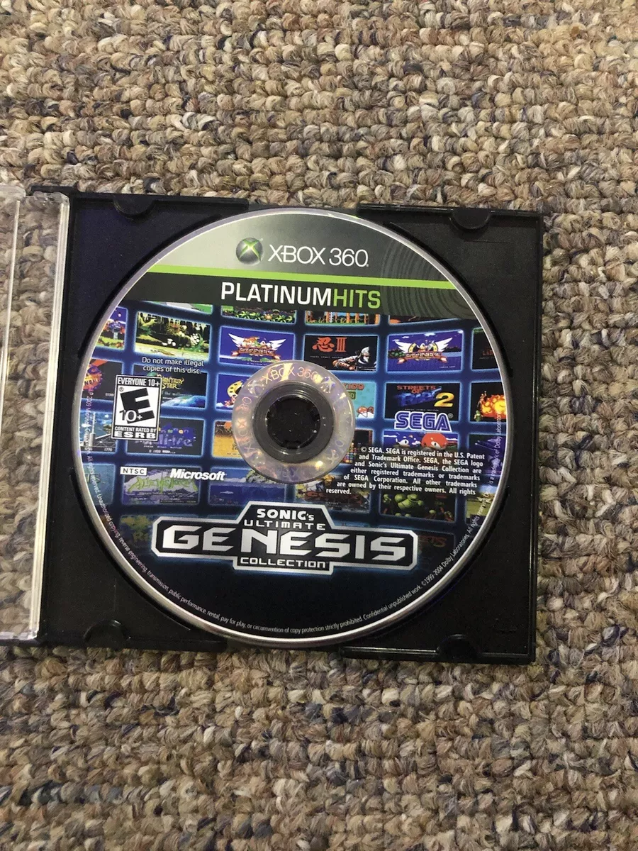 Sonic's Ultimate Genesis Collection (Platinum Hits) - Xbox 360