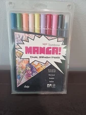Tombow Manga Dual Brush Pens - Fine Tip New Sealed